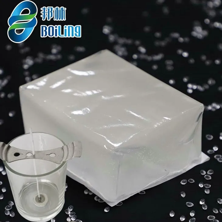 Kynttilän Wick-kiinnitys kuumasulateliima