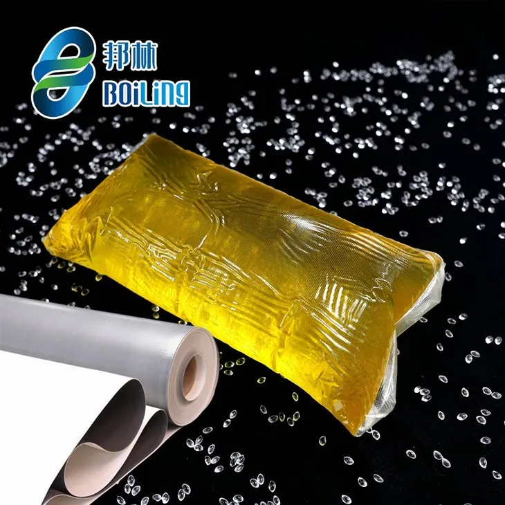 PSA kuumasulateliima TPO-vedenpitävälle arkkimateriaalille