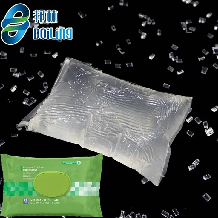 Hot Melt Adhesive kosteuspyyhkeiden kannen liimaamiseen