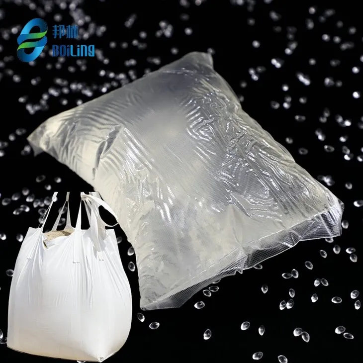 Kuumaliima joustavaan keskikokoiseen irtotavarasäiliöön