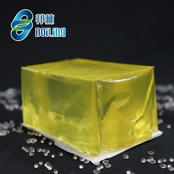 Kiinteä keltainen kuumasulatepaineherkkä liima